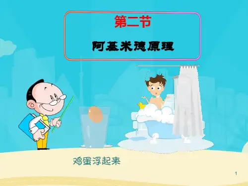 阿基米德原理(课件)沪科版八年级物理全一册
