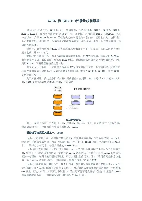 RAID5_和_RAID10_(性能比较和原理)