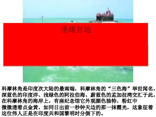 圣雄甘地PPT课件5 人教课标版