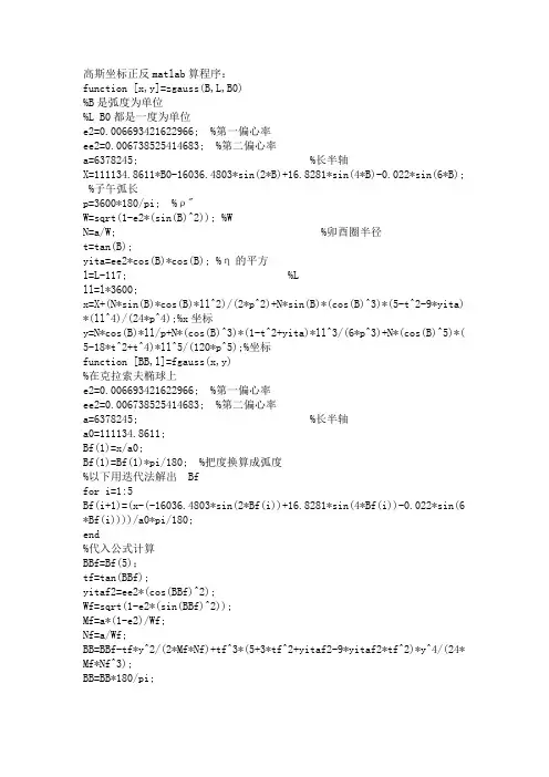 matlab高斯