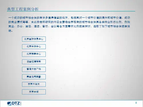 戴德梁行世界知名综合体案例研究