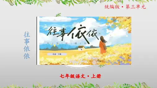 第10课《往事依依》课件-2024-2025学年七年级语文上册(统编版2024) (3)