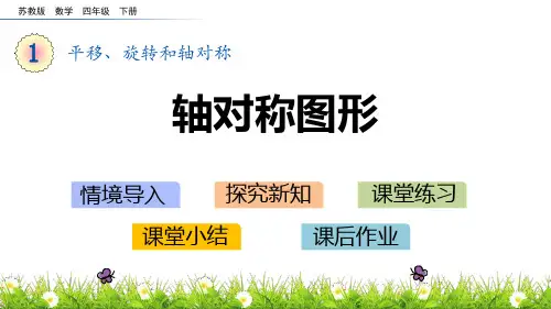 《平移旋转和轴对称——轴对称图形》数学教学PPT课件(2篇)