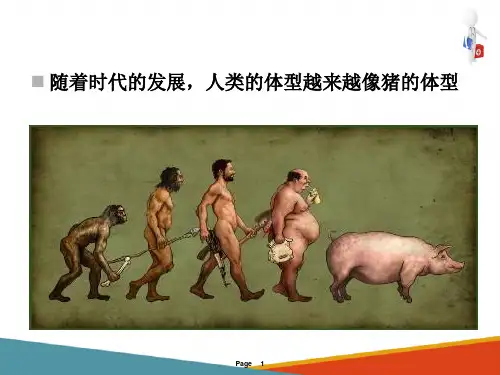 肥胖症的健康教育(健康教育与健康促进课件)