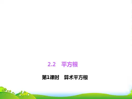 北师大版八年级数学上册《平方根(1)》课件