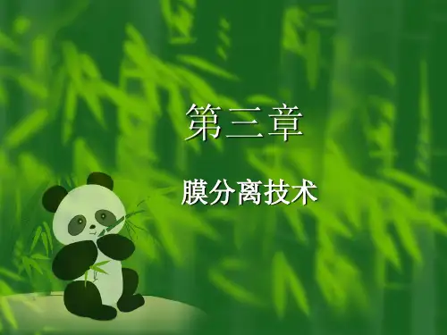 膜分离技术