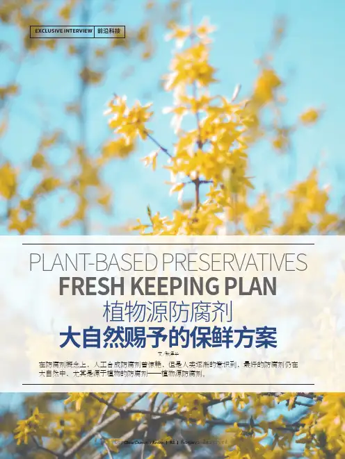 植物源防腐剂大自然赐予的保鲜方案