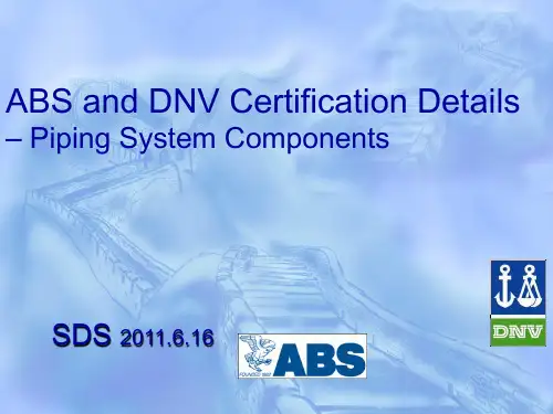 ABS and DNV Certification Details