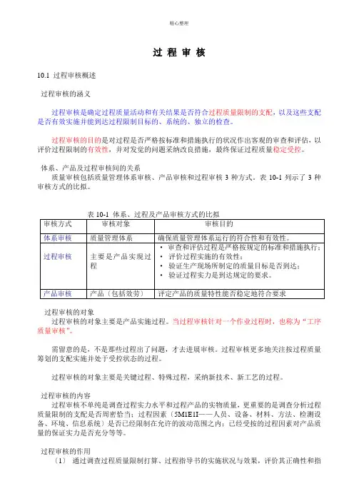 过程审核_精品文档