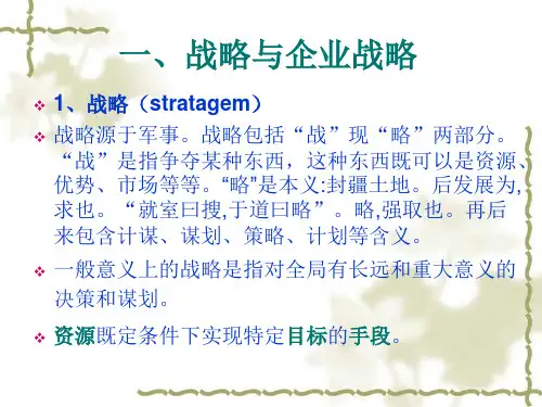 组织发展战略理论