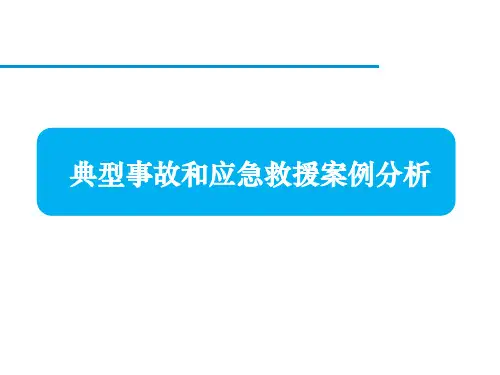 典型事故和应急救援案例分析