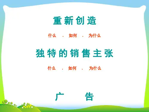达彼思独特的销售主张