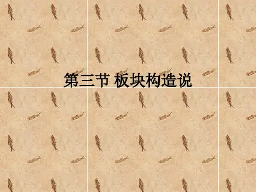 板块构造专题教育课件
