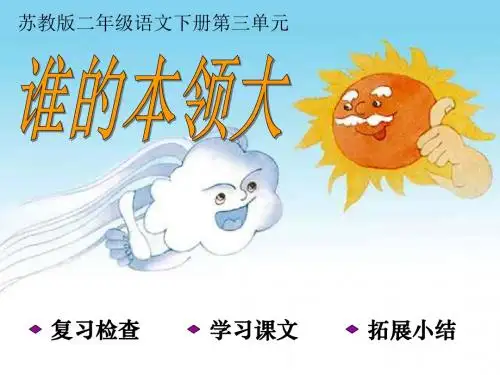 谁的本领大 PPT优秀课件