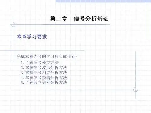 第二章信号分析基础-67页精选文档