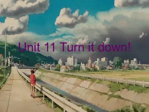 新概念英语青少版3AUnit11Turnitdown概要