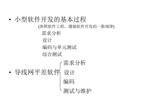 导线网平差程序设计.ppt
