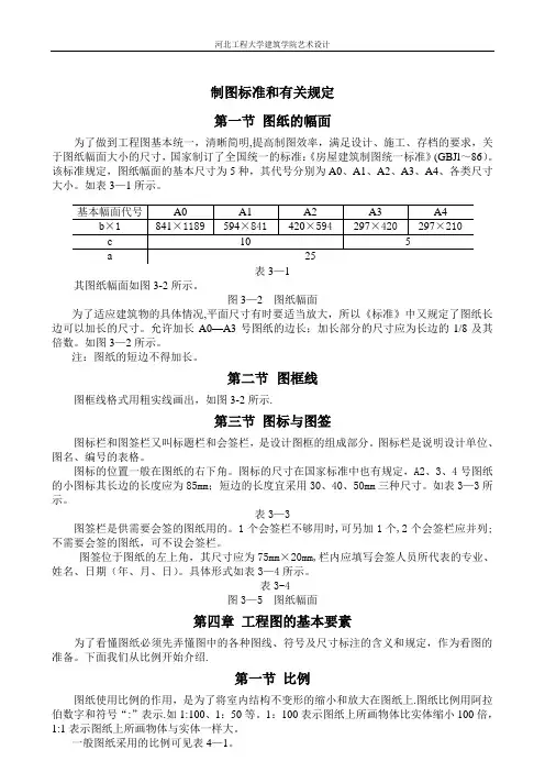 施工图制图规范