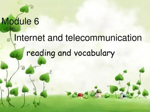 外研版英语必修一module6 reading课件(共26张PPT)