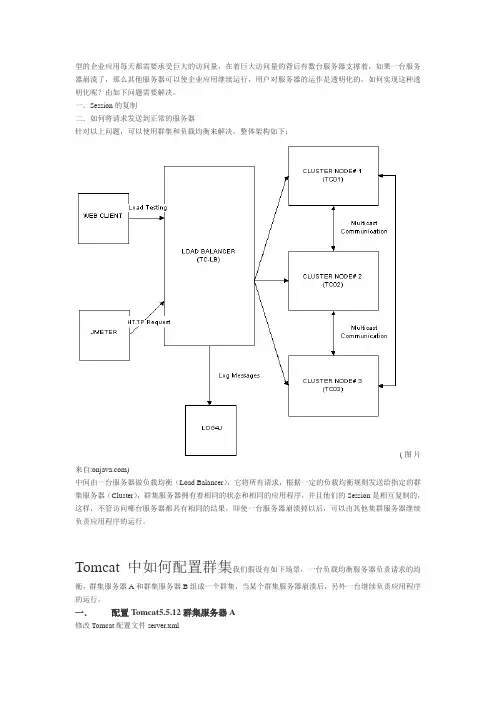 用apache和tomcat搭建集群,实现负载均衡