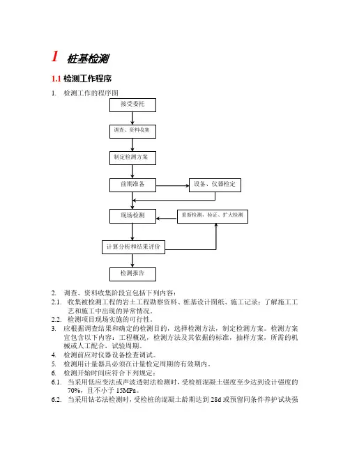桩基检测方案