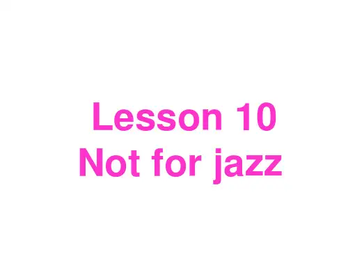 新概念英语NCE2_Lesson10(共59页)课件