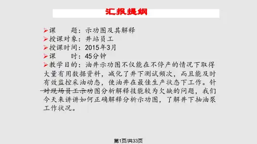 示功图及其解释王力PPT课件