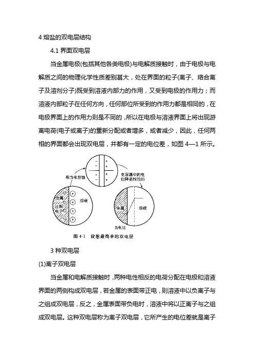 第四章 相界面与双电层