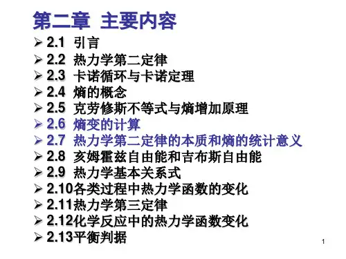 0303热力学第二定律及第三定律3