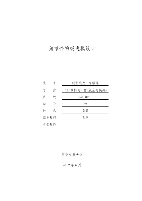 级进模说明书