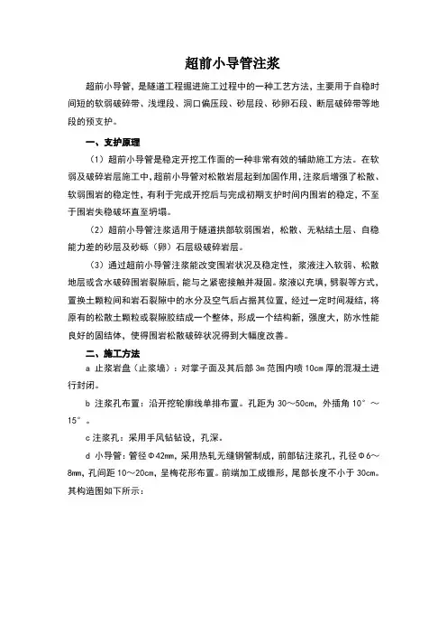 超前小导管注浆施工工艺