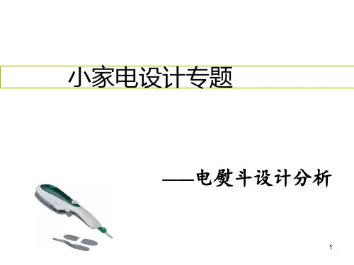 电熨斗设计分析ppt课件