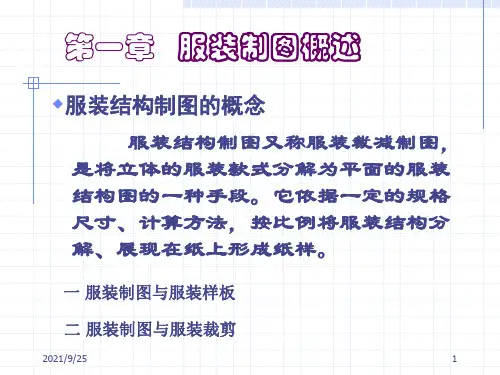 服装制图与样板设计