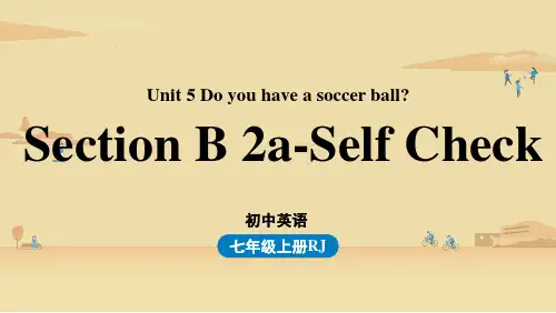 人教版七上英语Unit 5 Do you have a soccer ball 第四课时