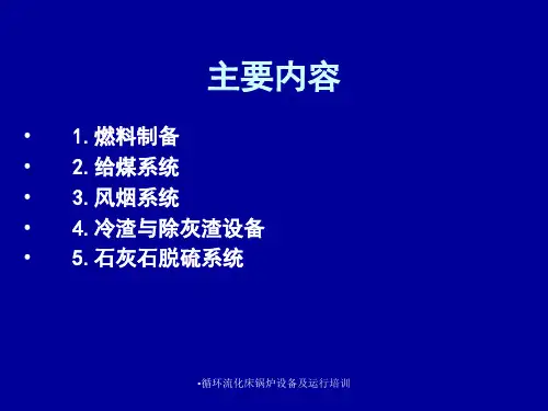 循环流化床锅炉设备及运行培训课件