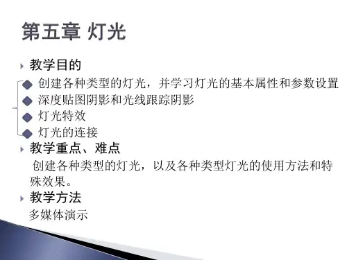 maya灯光介绍