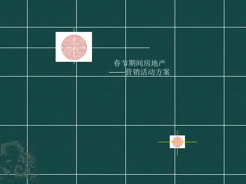春节期间房地产营销活动方案ppt课件