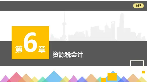 税务会计资源税会计课件.pptx