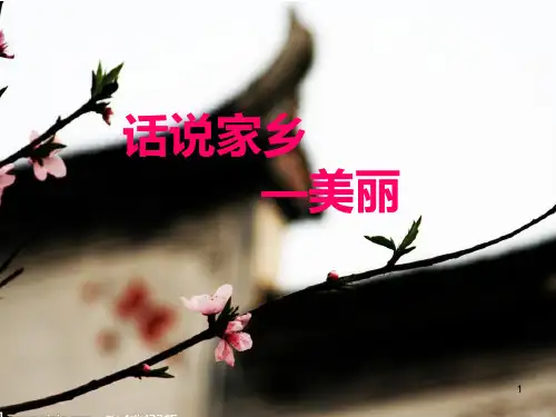 话说家乡江西ppt课件
