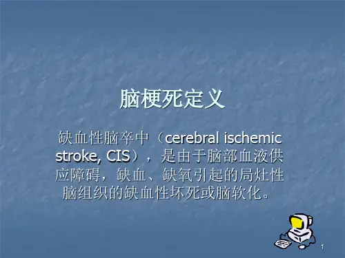 急性缺血性脑血管疾病的诊疗及护理ppt课件