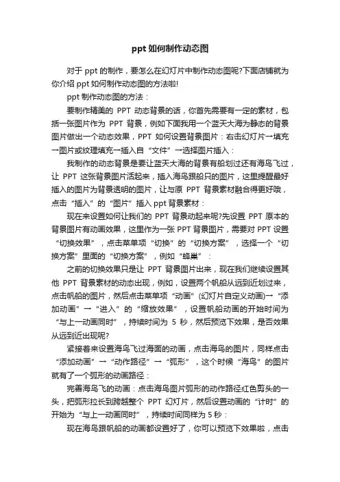 ppt如何制作动态图