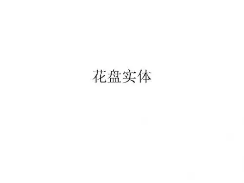 CAXA制造工程师(花盘实体造型)