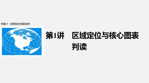 高考地理 二轮复习 地理综合技能培养 第1讲 区域定位与核心图表判读