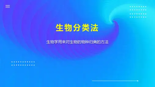 生物分类法 