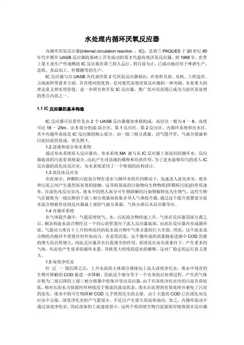 内循环厌氧反应器
