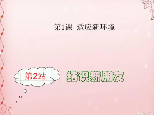 结识新朋友ppt优秀课件 北师大版
