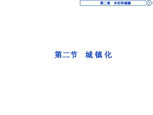 (新教材)2019-2020学年人教版地理必修第二册同步课件：第二章 第二节 城 镇 化 (65张PPT)