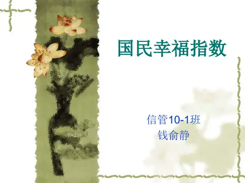 国民幸福指数