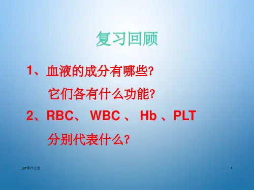 血流的管道—血管完整ppt课件