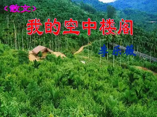 我的空中楼阁
